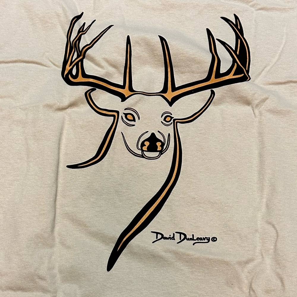 Bundle (3) David Dunleavy Deer TShirts Men’s Plus Size 2XL NWT Set Of Three NEW